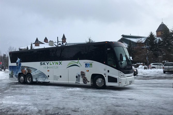 Vancouver Airport to-or-from Whistler or Squamish by Bus (Single trip) - Price and real value, plus luggage and sports gear fees