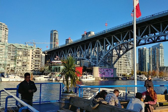 Vancouver City Highlights Explorer Private Tour - English Bay Waterfront Time, Polar Bear Swim Area, and Laughter Sculptures