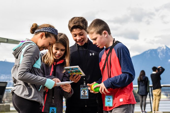 Vancouver City Sightseeing Adventure with Kids: Heroes & Villains - Heroes and Villains is really a citywide teamwork game