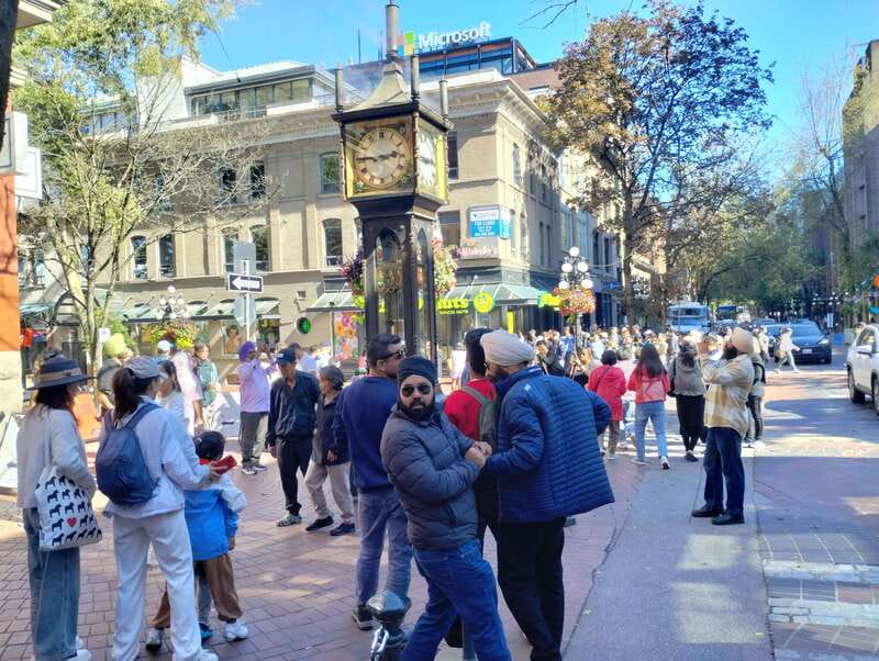 Vancouver City Tour: The Only Full Small-Group Car Tour - Gastown and Chinatown: Steam Clock time, old streets, and gates