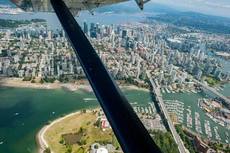 Vancouver: Extended Scenic Panorama Seaplane Tour - BC Place and Science World pass-bys: the sports-fan and family-fun angles