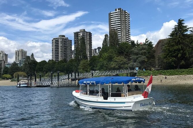 Vancouver False Creek Ferry Tour - Electric ferry comfort: quiet water, clear views