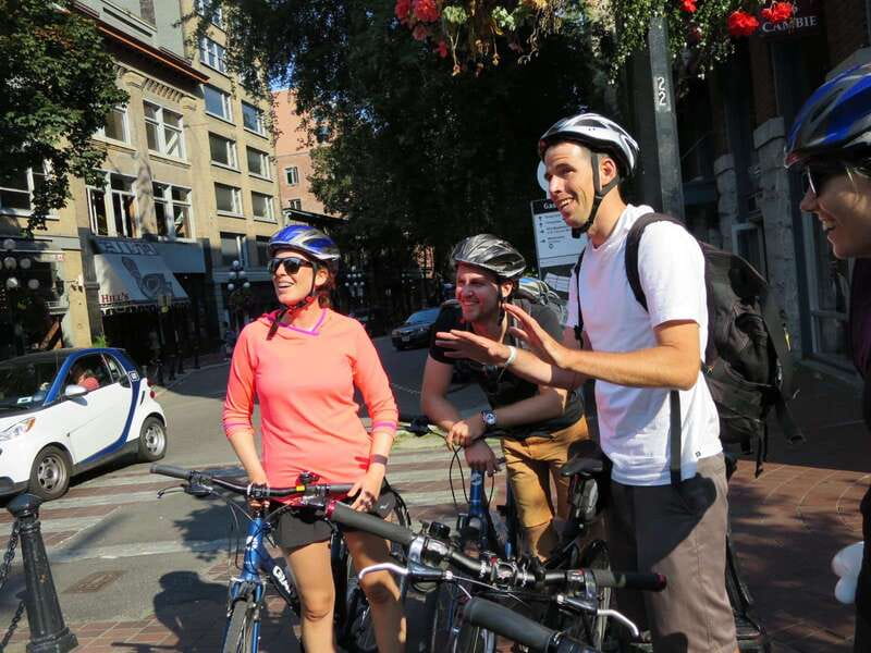 Vancouver: Gastown, Chinatown & Granville Island Bike Tour - The route at a glance, 18 km of flat city riding