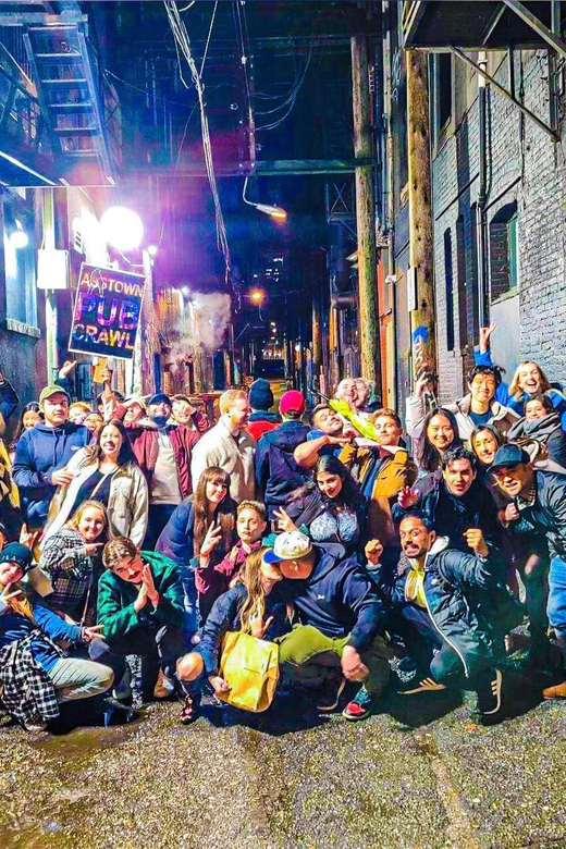 Vancouver: Gastown Pub Crawl - The Icebreaker Game, Bingo Card, and Optional Boozy Challenges