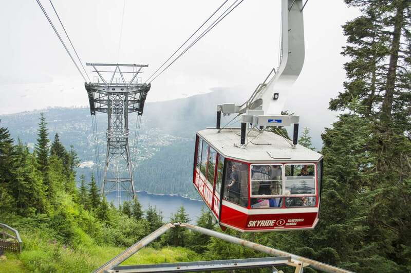 Vancouver Grouse Mountain Express With Gondola Ride - Gondola and Peak Chairlift: the core wow moment