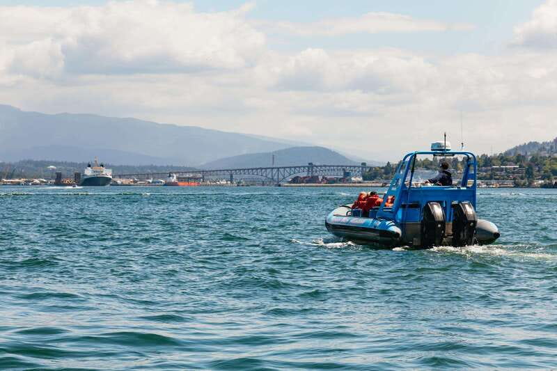 Vancouver: Indian Arm and Granite Falls Zodiac Boat Tour - Boarding the Zodiac at Granville Island, and Why Timing Matters