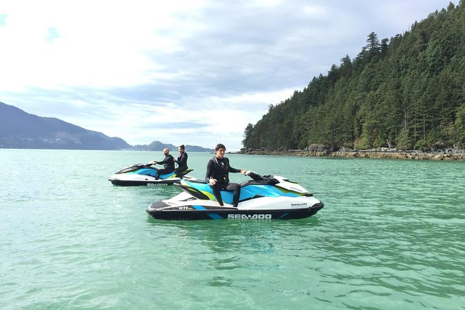 Vancouver Jet Ski Rental from Granville Island - Island stops for swimming, food, and browsing