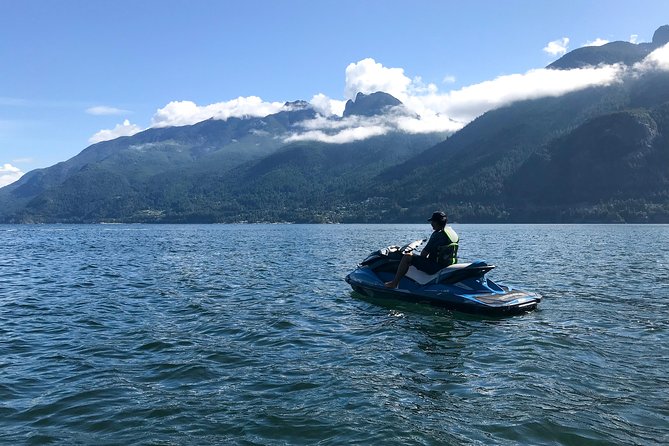 Vancouver Jetski Tour with Dinner on Bowen Island - Granville Island and the run through English Bay