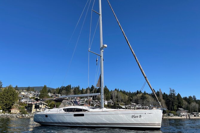 Vancouver Sailing Experience on a 50 foot Sailboat - Optional Hands-On Sailing: Trimming Sails and Taking the Helm