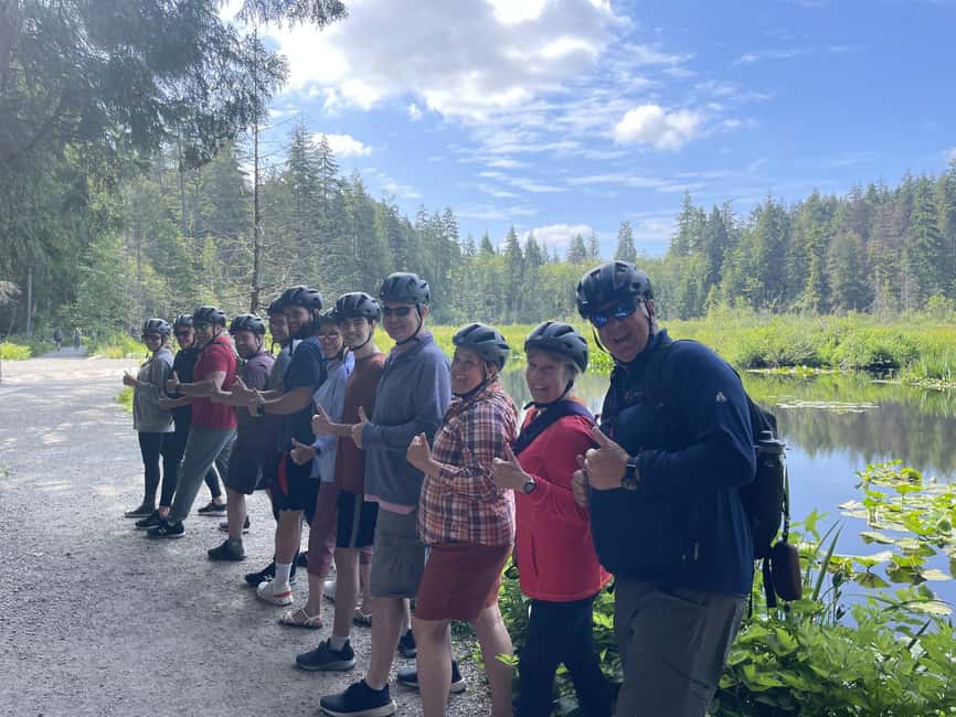 Vancouver: Stanley Park Bike Tour | E-Bike Upgrade Avail. - Brockton Point Lighthouse and Lions Gate Bridge: Iconic Photos, Short Visits