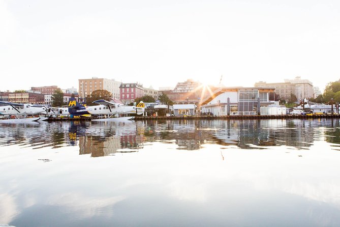 Vancouver to Victoria Day Trip by Seaplane + Butchart Gardens - Boarding at Harbour Air: Coal Harbour check-in, bags, and first sights