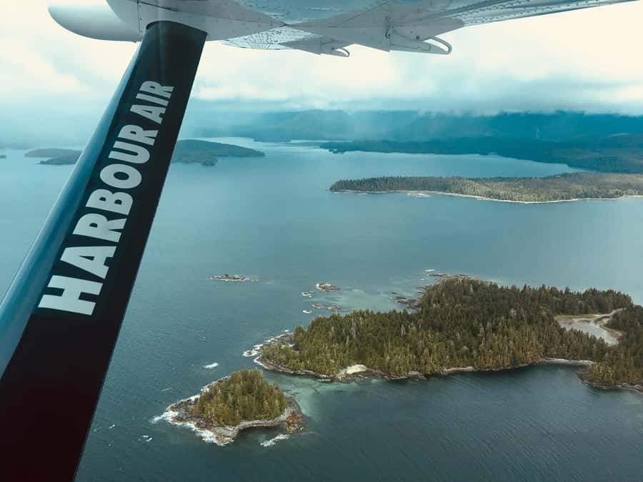 Vancouver to Victoria Seaplane Day Trip + Butchart Gardens - Harbour Air check-in at Canada Place, then straight to the water