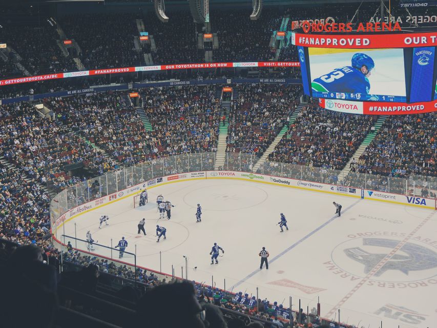Vancouver: Vancouver Canucks Ice Hockey Game Ticket - Vancouver before and after: plan around the waterfront and mountains