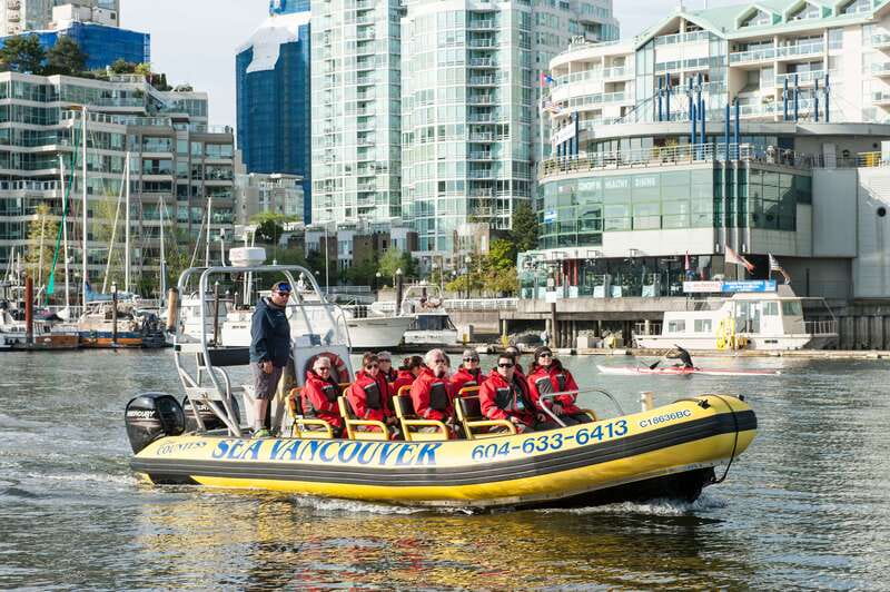 Vancouver: Waterfront Sightseeing Tour - City and Harbour - Fast Zodiac, Big Water Views in 90 Minutes