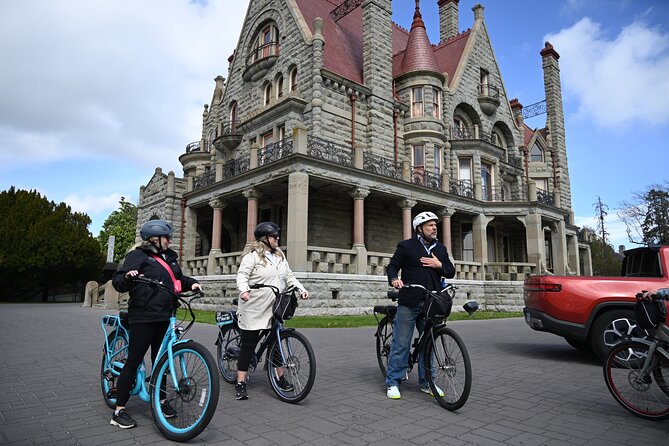 Victoria BC - Coast & Castle Tour by E-Bike - Meeting at Ogden Point: start easy, stay on track