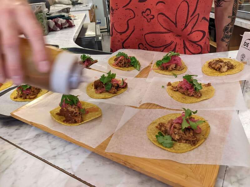 Victoria: Chinatown and Old Town Food Tour with Tastings - Market Square in Old Town: beer tasting plus the walking story
