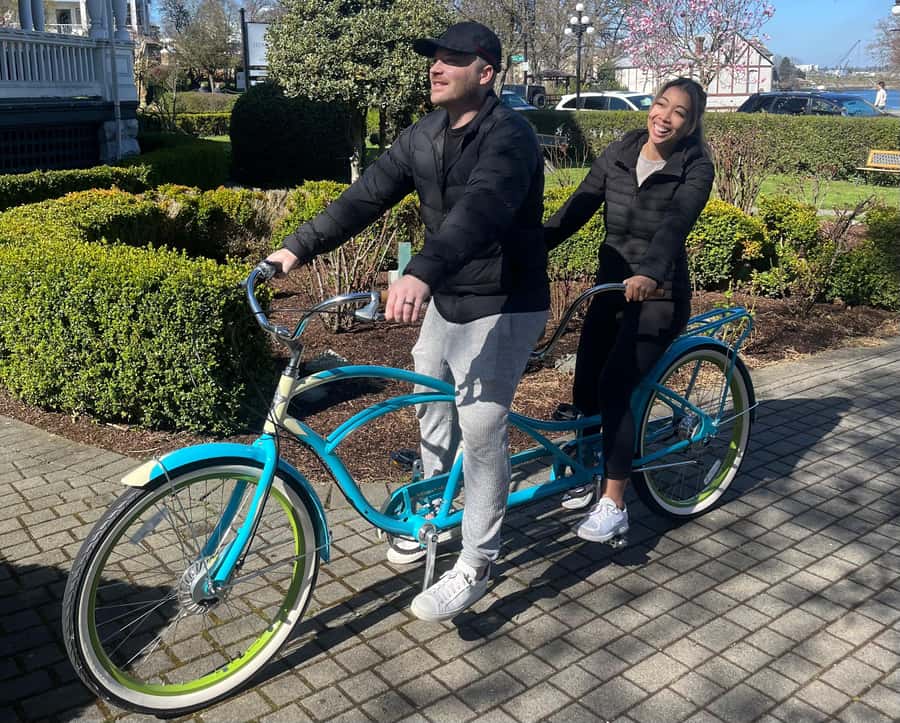 Victoria City Highlights Bike Tour - Castle Hoods & Legends - Legislative Assembly to the Inner Harbour, city power meets waterfront energy