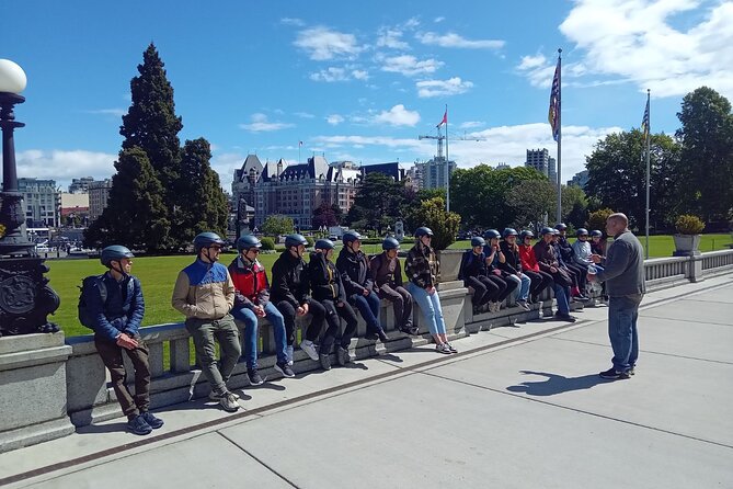 Victoria City Highlights E-Bike Tour - Hoods & Legends - Fernwood and the Ride Toward Craigdarroch Castle