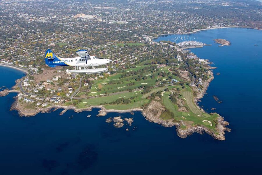 Victoria: Extended Scenic Panorama Seaplane Tour - Return route, Esquimalt Dock Yards, and a scenic approach into Victoria Harbour