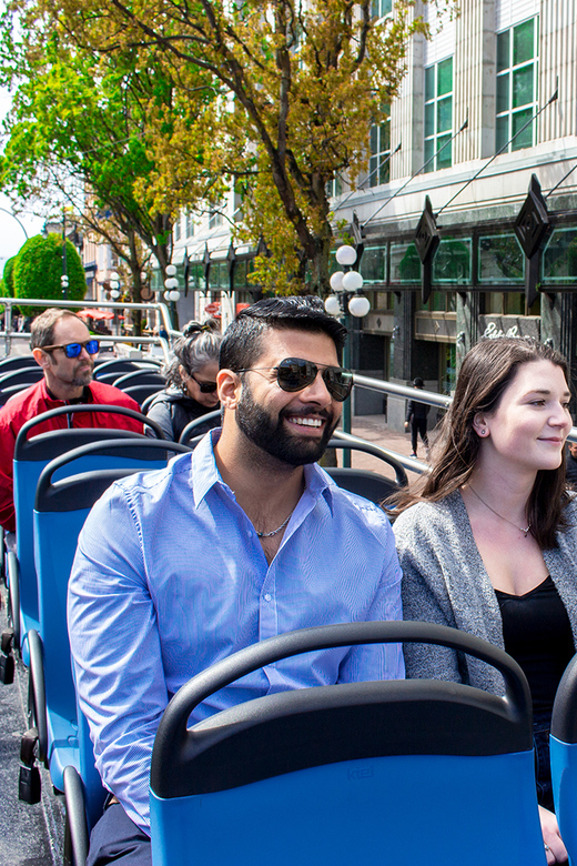 Victoria: Hop-On-Hop-Off Sightseeing Bus Tour - Waterfront Views at David Foster Walkway, Fisherman’s Wharf, and Ogden Point
