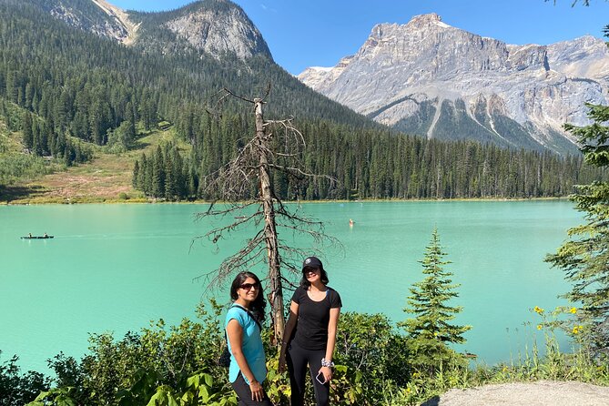 Waterfalls, Lakes & Hidden Gems – Yoho Adventure from Calgary - Natural Bridge and the Kicking Horse River carving time