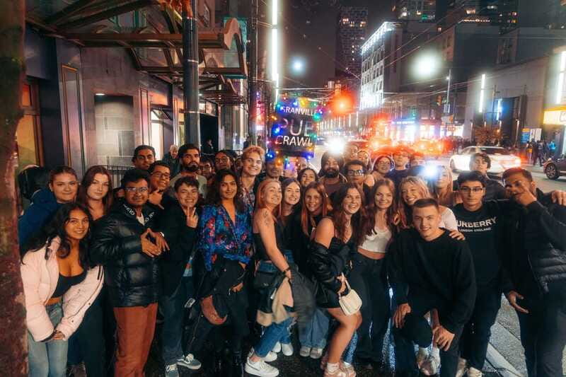 West Coast Party Crawl - Route A - Start at 1017 on Granville: where the night begins