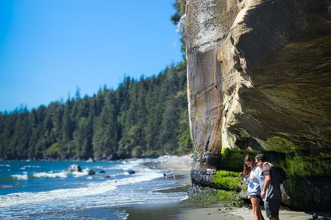 West Coast Wildlife Rainforest Waterfall and Beaches - Sandcut Beach Double-Header Waterfall and Tide-Pool Time