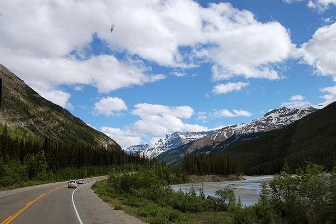 Western Classic - One Way Calgary To Vancouver Rockies Bus Tour - Day 2 Jasper Highlights: Maligne Canyon, Athabasca Falls, Peyto Lake