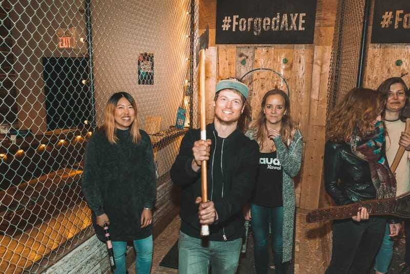 Whistler: Axe Throwing Experience - One-Handed Throws: How You Get Control Fast