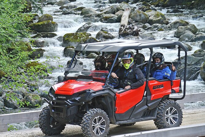 Whistler Family Buggy Easy Tour - Riding the backcountry buggy portion: easy controls, guided follow