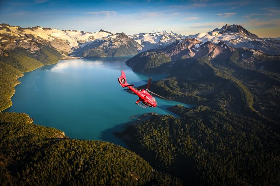 Whistler: Glacier Helicopter Tour and Mountain Landing - Hearing the Story While You Fly: Headsets and Live Pilot Commentary