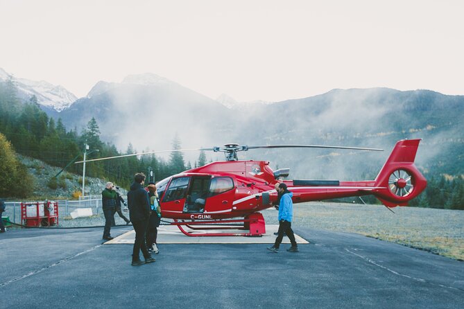 Whistler Helicopter Tour - Stop 1: Whistler Valley from above the lakes