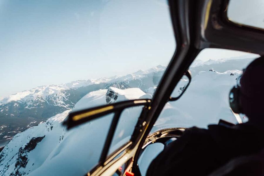 Whistler Helicopter Tour: Glaciers and Black Tusk - Black Tusk: the volcanic pinnacle shot from the right angle