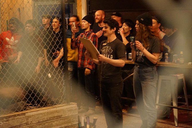 Whistler's Guided Axe Throwing Experience - Tournament Style Fun, But Still Family-Friendly