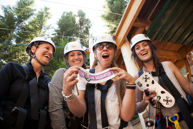 Whistler Sasquatch® Zipline - The safety briefing and harness setup that makes the jump easier