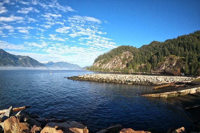 Whistler+Sea 2 Sky Gondola+Shanon Fall+GreenLake+Porteau CoveTour - Shannon Falls, big height and an easy trail