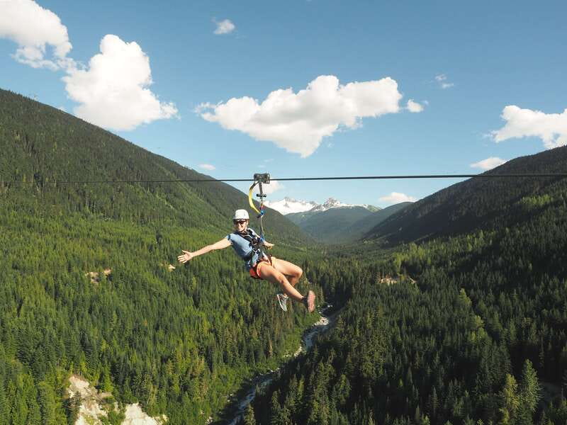 Whistler: The Longest Zipline in North America - Meeting Ziptrek at Whistler Village, Gear Up, and Get Set