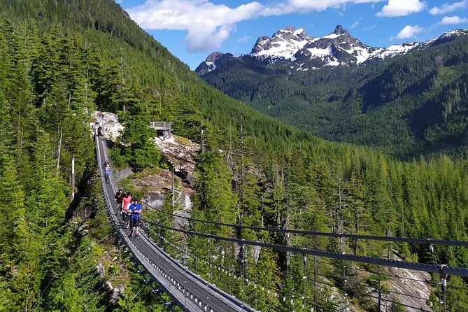 Whistler Tour with Shannon Falls and Sea to Sky Gondola - Peak 2 Peak and Blackcomb views, even if you are not riding them