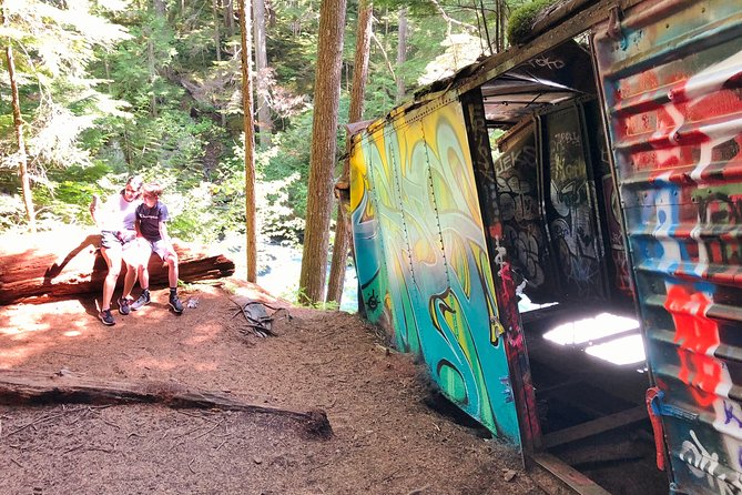 Whistler Train Wreck, Suspension Bridge & Hidden Waterfall Adventure - Cheakamus Suspension Bridge: Glacial Water Views and Waterfalls