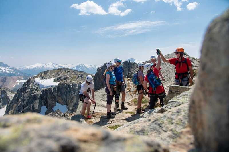 Whistler: Whistler Mountain Via Ferrata Climbing Experience - Stop-by-stop: what the alpine shop moment means before you start climbing