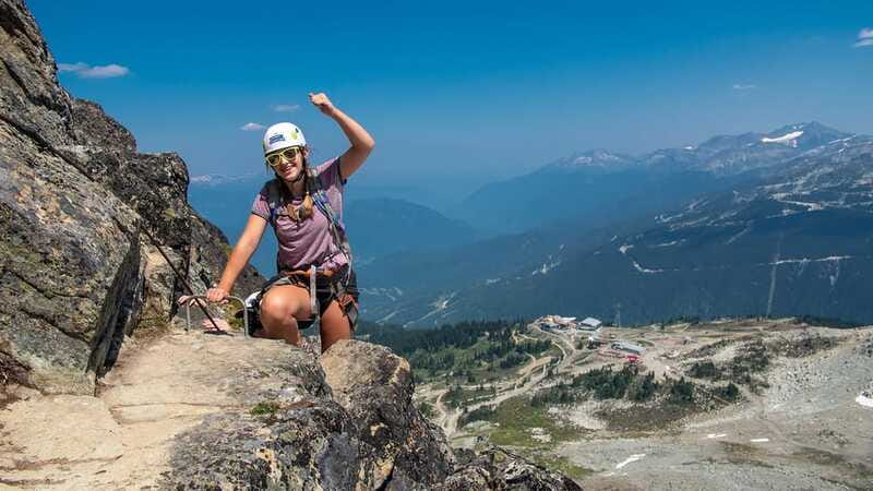 Whistler: Whistler Mountain Via Ferrata Climbing Experience - Standing on top of Whistler: the views that make the effort feel worth it