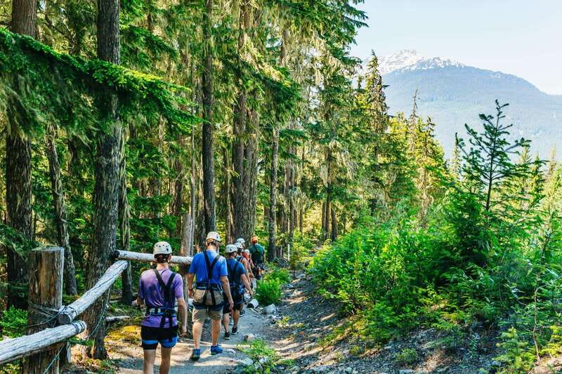 Whistler: Ziplining Experience - Fitzsimmons Valley Views From Around 1,000m: Why the Elevation Changes Everything