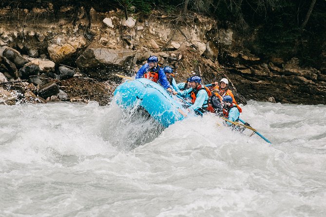 Whitewater Rafting Adventure | Kicking Horse River - The actual ride: calm start, then the class fours kick in