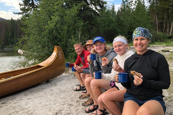 Wild Current Canoe Adventure Join a small group - Pyramid Lake and Cedar Canoes, the Easy Way to See Jasper