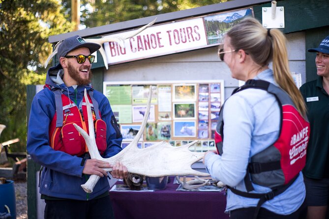 Wildlife on the Bow | Big Canoe Tour in Banff National Park - Banff Canoe Club, then right into the easy teamwork