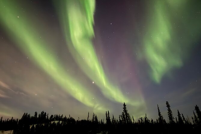 Yellowknife Aurora Hunting Tours by Bus - Stop 3 at Pontoon Lake, the Long Look