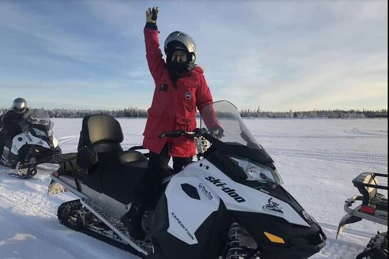 Yellowknife: Backcountry Snowmobile Tour in Yellowknife - Safety briefing and snowmobile basics before you go fast