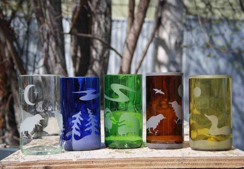 Yellowknife: Glass Etching Workshop - Old Town Glassworks: a cozy creative break in Yellowknife