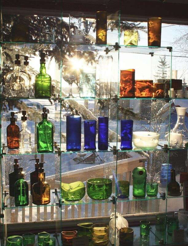 Yellowknife: Glass Etching Workshop - Your stencil design: how to make it look good without stress