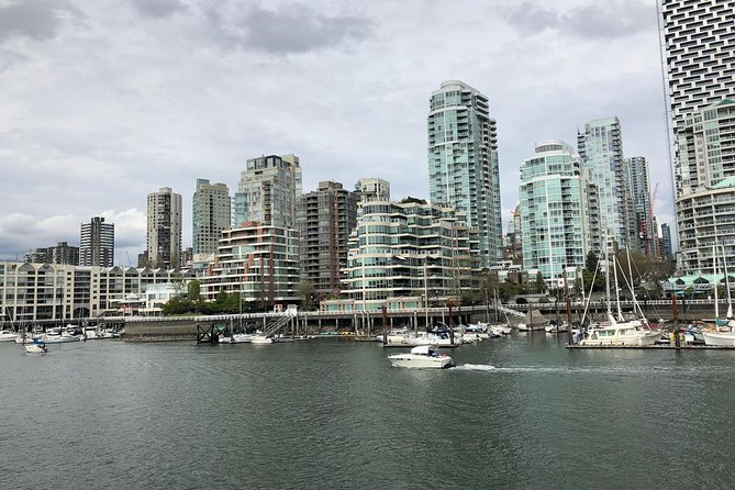 YVR Layover - Vancouver City Sightseeing Private Tour - Rose Garden and English Bay: colors and coastline after the park